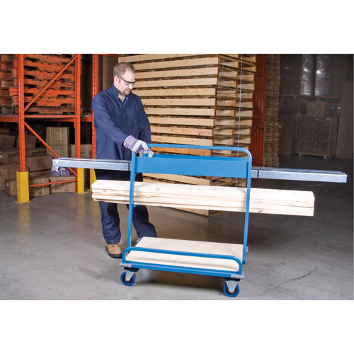 Chariots pour mat&eacute;riaux de construction, 39" x 26" x 42", Capacit&eacute; 1200 lb - KLETON 