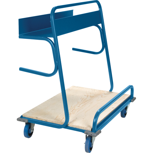 Chariots pour mat&eacute;riaux de construction, 39" x 26" x 42", Capacit&eacute; 1200 lb - KLETON 