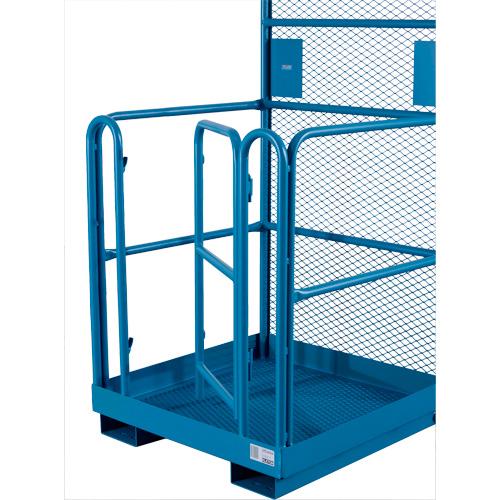 High Work Maintenance Platform, 36" W x 36" D x 72" H, 1000 lbs. Capacity, Steel - KLETON 