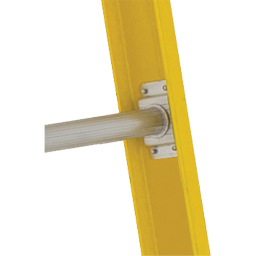 Single Section Straight Ladder - 6100 Series, 14', Fibreglass, 375 lbs., CSA Grade 1AA - Featherlite 6114