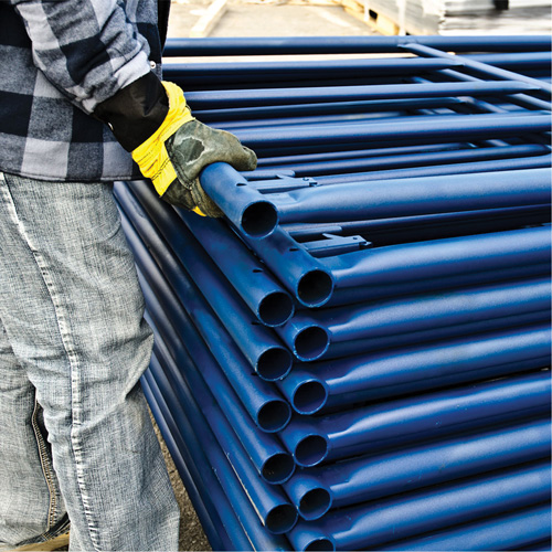 Scaffolding, Steel Frame, 84" D x 60" H - Metaltech 