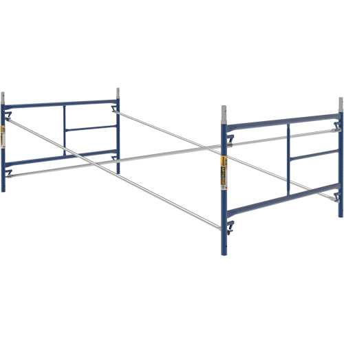Scaffolding, Steel Frame, 120" D x 36" H - Metaltech 