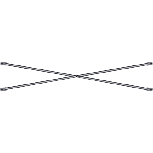 Composants d'&eacute;chafaudages - Croisillons, Croisillon, 84" la x 24" h - Metaltech M-MC2484