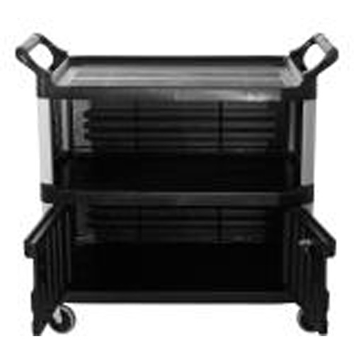 Chariot pour &eacute;quipement, 40-5/8" x 37-7/8" x 20-3/4", Capacit&eacute; 300 lb - Rubbermaid FG409500BLA