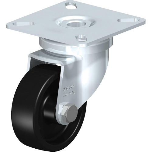 CASTER BLACK POLYPRO 2"90LB CAPACITY SWIVEL - Blickle LPA-POA 50G