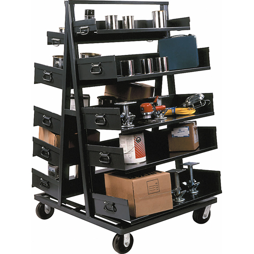 Adjust-A-Tray Trucks, 30" x 38" x 64", 2500 lbs. Capacity - Valleycraft F81814A3