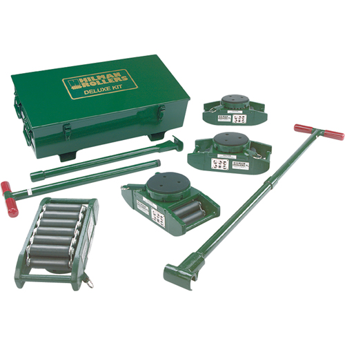 Ensemble de rouleaux pour machine, Capacit&eacute; 24 tonnes - Hilman Rollers KNRS-24-SLP