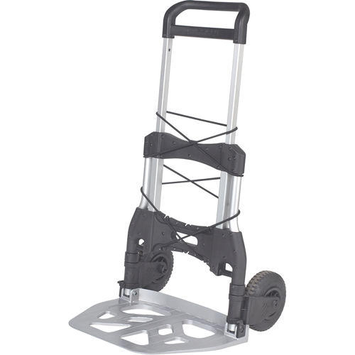 Light-Weight Folding Truck, Aluminum, 550 lbs. Capacity - Wesco 220650