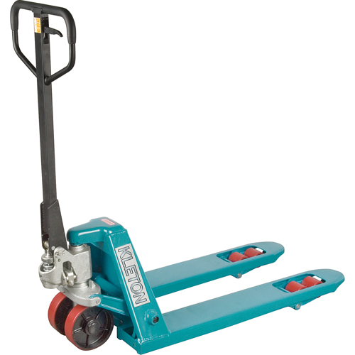 Transpalette manuel robuste, Acier, 36" lo x 27" la, Capacit&eacute; 6600 lb - KLETON 
