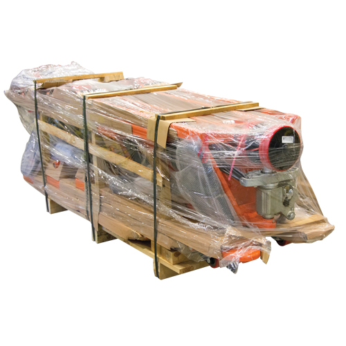 Transpalette manuel robuste, Acier, 42" lo x 27" la, Capacit&eacute; 5500 lb - KLETON 