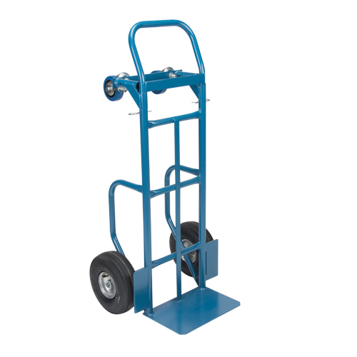 Convertible Deluxe Hand Truck, Steel, 800 lbs. Capacity - KLETON 