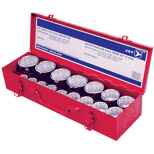 SS3417 Jeux de douilles &agrave; 12 pans, Prise de 3/4" - JET 601405