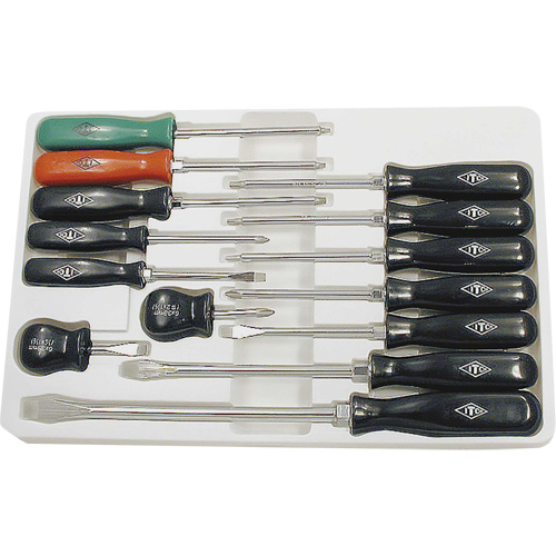 ISD-14 ABS Handle Screwdriver Set, 14, Magnetic - JET 20911
