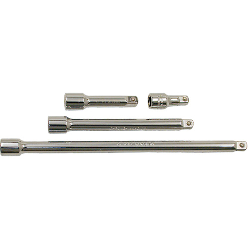 Extension Bar Set, 3/8" Drive, Chrome Finish, 4 Pcs - JET 690120