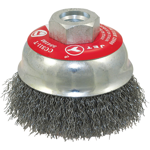 High Performance Crimped Cup Brush - JET 554105
