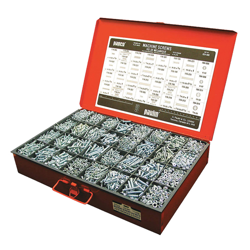 Machine Screws & Nuts Assortment - Paulin 020-806