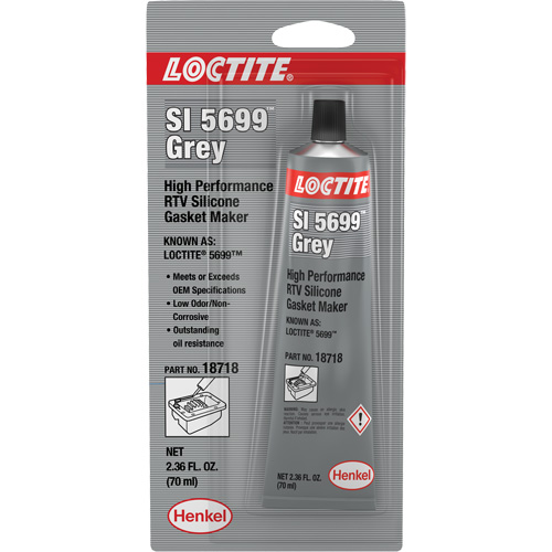 SI 5699 Gasket Sealant, Tube, Grey - Loctite 135275