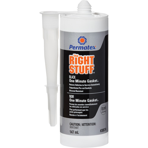 Compos&eacute; &agrave; joints The Right Stuff, Cartouche, Noir - Permatex 30874