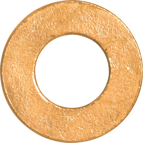 SAE Flat Washer, 5/8", Yellow Zinc -  