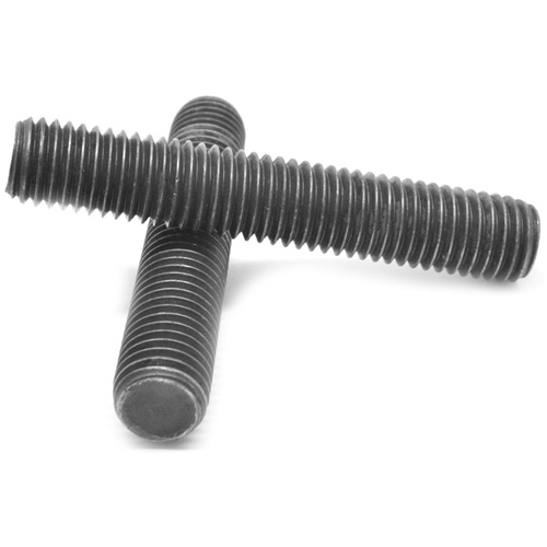Fully Threaded Stud, 3/8"-16, 4-1/2" L, Plain, B7 Grade -  
