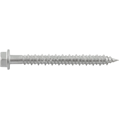 Aggre-Gator Concrete Screw, 1/4" x 2-3/4" L, Stainless Steel - Powers DFM3EML335