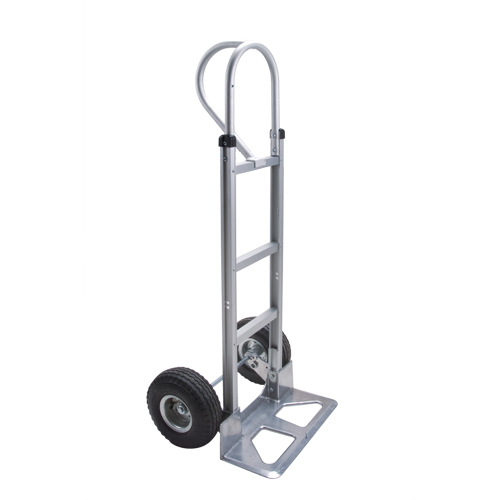 Diable d&eacute;mont&eacute;, Prise En P, Aluminium, Hauteur de 52-1/8", Capacit&eacute; 500 lb - KLETON 
