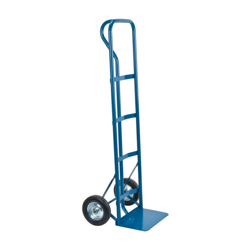 All-Welded Hand Truck, P-Handle Handle, Steel, 51" Height, 600 lbs. Capacity - KLETON 