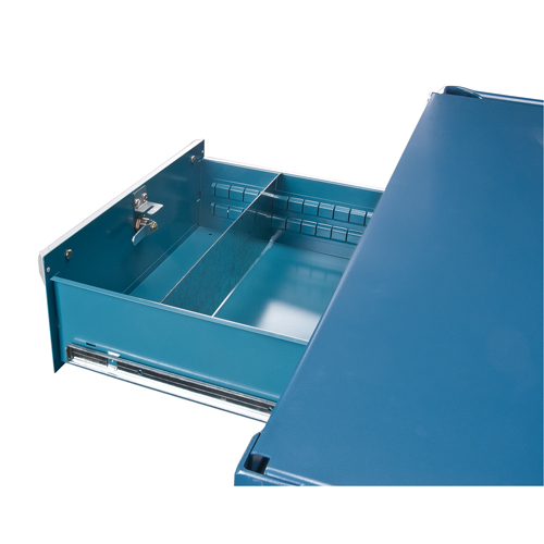 Chariots de service mobiles, 2 Tiers, 24" la x 57" h x 40" p, Capacit&eacute; 1200 lb - KLETON 