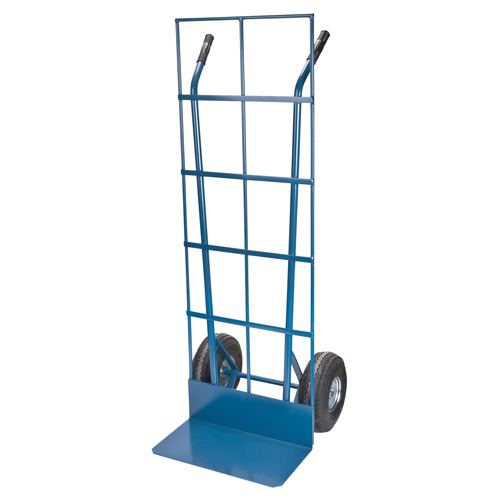 Load Retention Hand Truck, Dual Handle, Steel, 53" Height, 600 lbs. Capacity - KLETON 