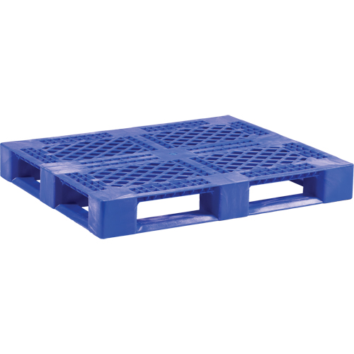 Medium-Duty Food Grade Plastic Pallet, 48" L x 40" W x 6-1/10" H, 4-Way Entry -  