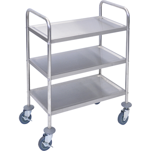 Chariot &agrave; tablettes, 3 Tiers, 16" la x 35" h x 26" p, Capacit&eacute; 200 lb - Luxor H. Wilson L100S3