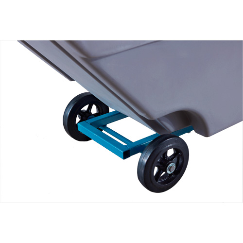 Chariot basculeur en acier, Poly&eacute;thyl&egrave;ne, 0,625 vg³, Capacit&eacute; de charge de 500 lb - KLETON 