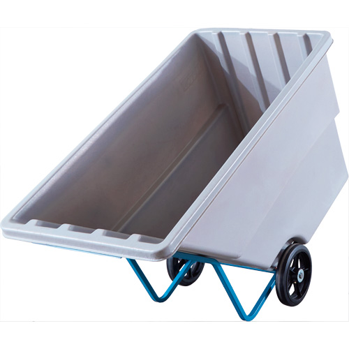 Tilt Truck, Polyethylene, 1.1 cu. yd., 1250 lbs. Load Capacity - KLETON 