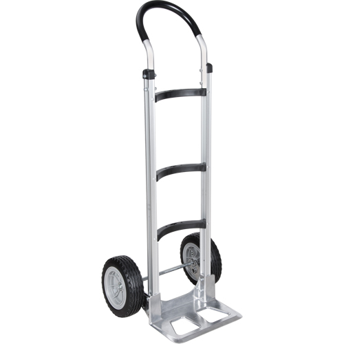 Knocked Down Hand Truck, Continuous Handle, Aluminum, 49-5/8" Height, 500 lbs. Capacity - KLETON 