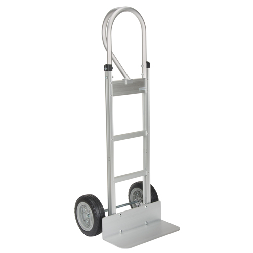 Diable d&eacute;mont&eacute;, Prise En P, Aluminium, Hauteur de 52-1/8", Capacit&eacute; 500 lb - KLETON 