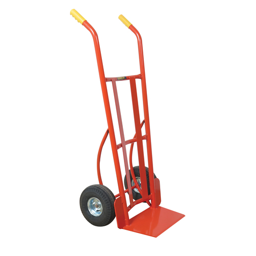 Heavy Duty Warehouse Hand Truck - TM-PB, Dual Handle, Steel, 50-1/2" Height, 700 lbs. Capacity - Wesco 210056