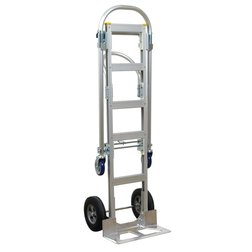 SPTN-SR-T18-SR Spartan Sr. Convertible Hand Truck, Aluminum, 1000 lbs. Capacity - Wesco 219999
