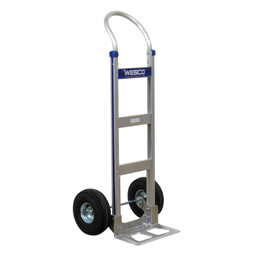Diable Cobra-Lite 410-T14-P, Prise Continu, Aluminium, Hauteur de 49", Capacit&eacute; 600 lb - Wesco 220322