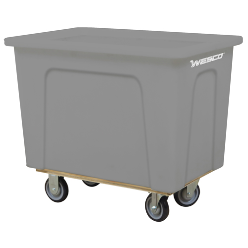 Box Truck, Polyethylene, 42" L x 30" W x 36" H, 20 cu. ft. Volume, 600 lbs. Capacity - Wesco 272518