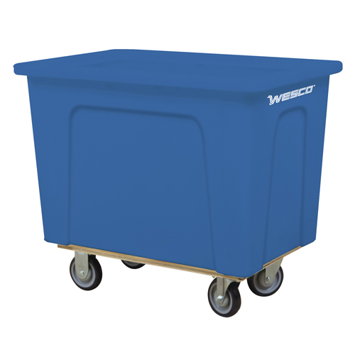 Box Truck, Polyethylene, 38" L x 28" W x 35" H, 15 cu. ft. Volume, 550 lbs. Capacity - Wesco 272514