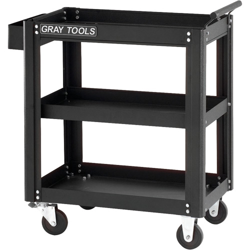 Utility Cart, 19-1/4" L x 27-1/2" W x 32-3/4" H, Grey - Gray Tools 97503B