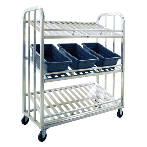 Picking Cart, 3 Tiers, 59" W x 67-1/2" H x 26" D, 1000 lbs. Capacity - New Age Industrial 97476