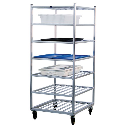 Shelf Cart, 7 Tiers, 28-1/2" W x 69" H x 32" D, 525 lbs. Capacity - New Age Industrial 1357