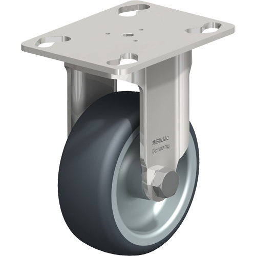 Roulette, Fixe, 3-1/8" (79,5 mm), &eacute;lastom&egrave;re de caoutchouc thermoplastique, 220 lb (100 kg) - Blickle BKPXA-TPA 80G