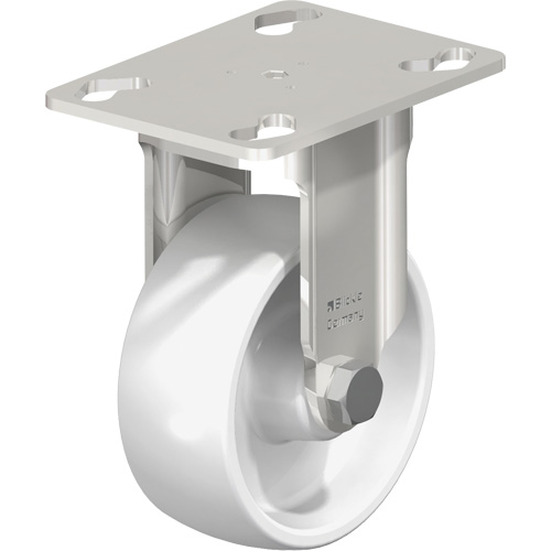 Caster, Rigid, 3-1/8" (79.5 mm), Nylon, 265 lbs. (120 kg.) - Blickle BKPXA-PO 80G