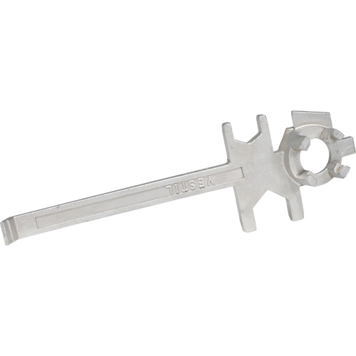 Drum Wrench, 3/4"/2" Opening, 9-1/2" Handle, Stainless Steel - Vestil BNW-SS-W
