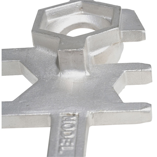 Drum Wrench, 3/4"/2" Opening, 9-1/2" Handle, Stainless Steel - Vestil BNW-SS-W