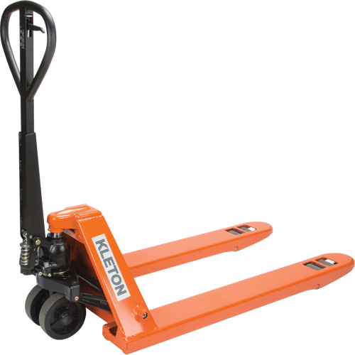 Transpalette manuel super robuste, Acier, 48" lo x 27" la, Capacit&eacute; 11000 lb - KLETON 