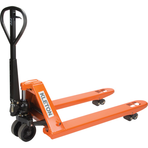 Transpalette manuel super robuste, Acier, 48" lo x 27" la, Capacit&eacute; 11000 lb - KLETON 