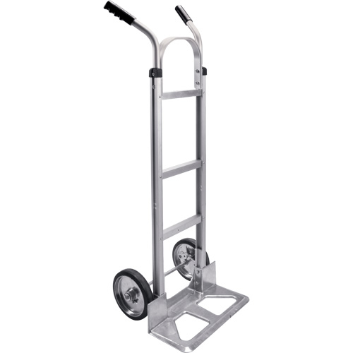 Knocked Down Hand Truck, Dual Handle, Aluminum, 50-5/8" Height, 500 lbs. Capacity - KLETON 